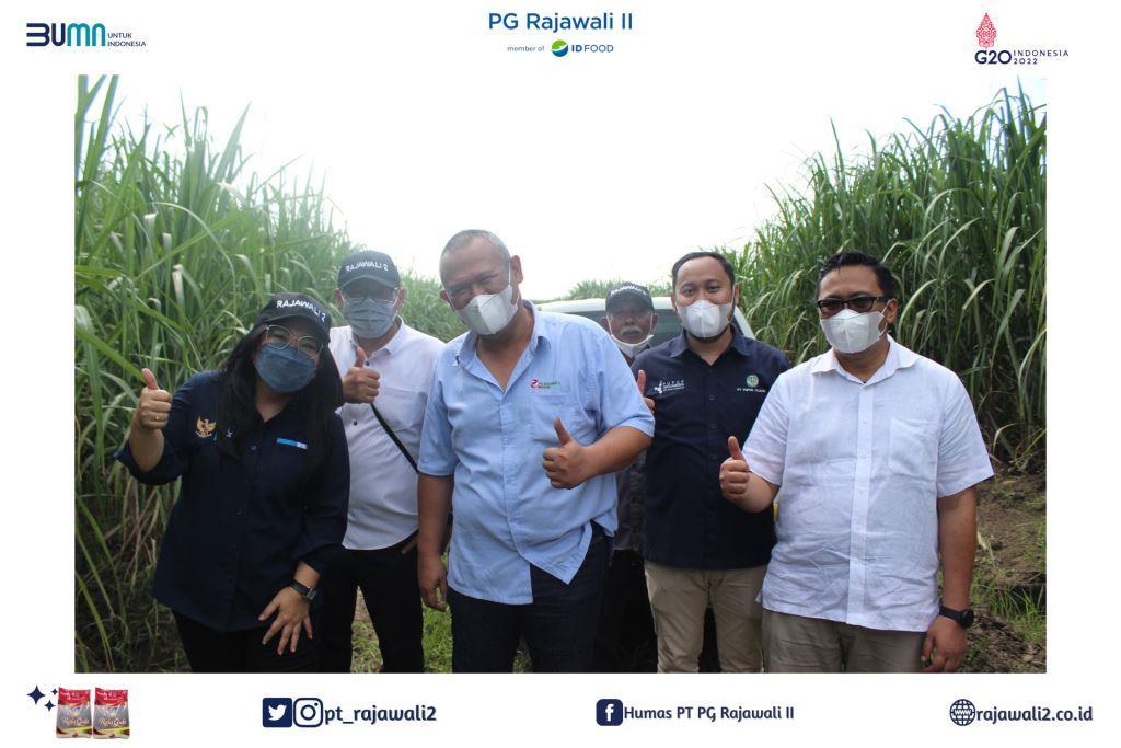 Kunjungan Kerja Asdep Bidang Industri Pangan & Pupuk Kementerian BUMN Ke BUMDes Pandawa - Mitra PT PG Rajawali II Unit PG Sindanglaut