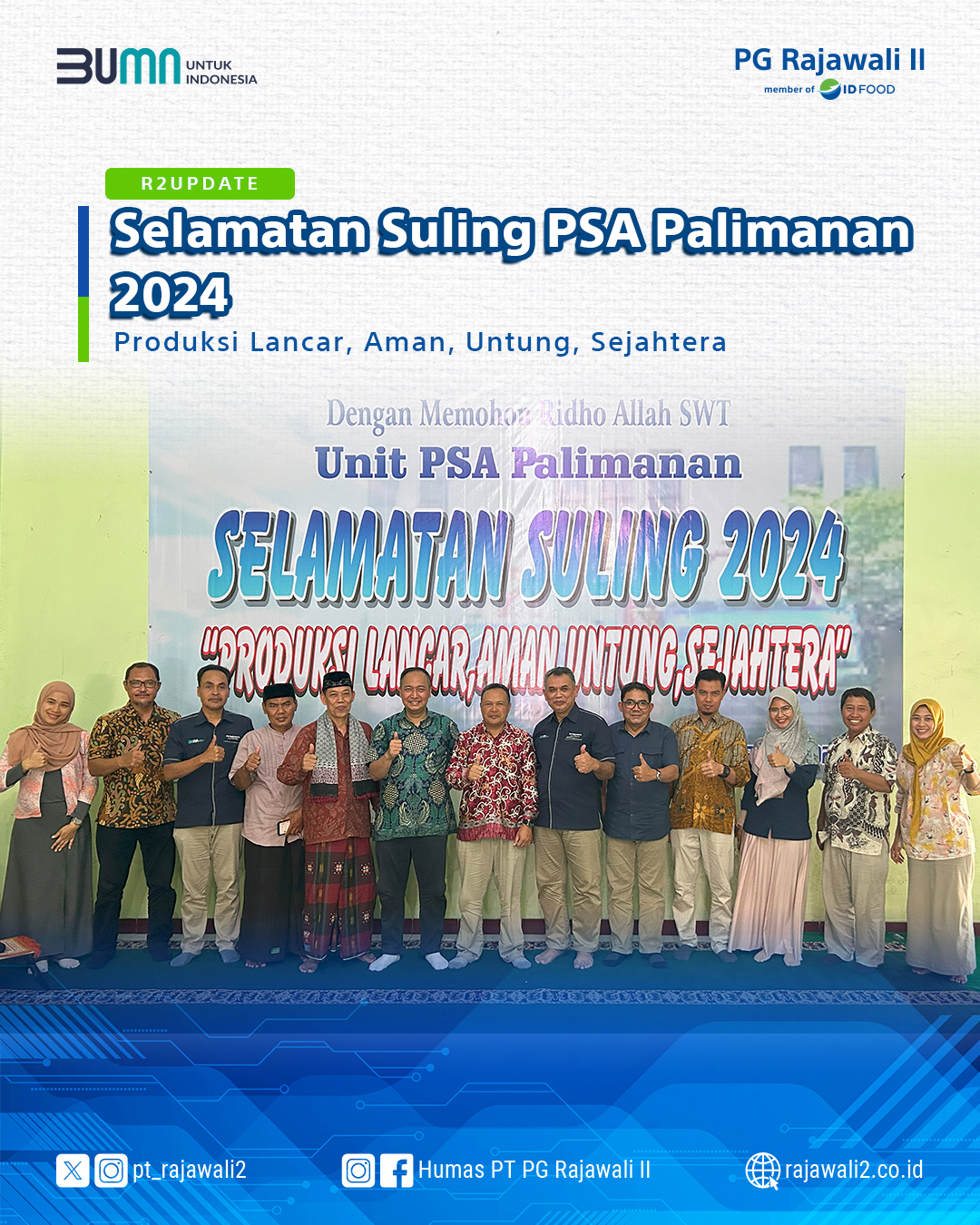 Selamatan Suling PSA Palimanan Tahun 2024