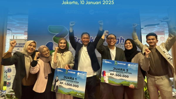 Meriahkan HUT ID FOOD Ke-3 PT PG Rajawali II Raih 2 Penghargaan