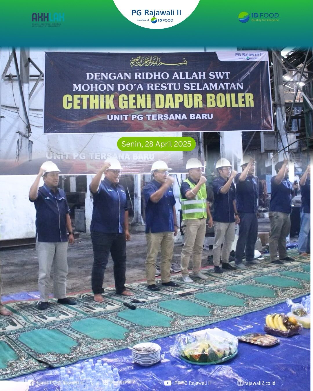 Cethik Geni Dapur Boiler Unit PG Tersana Baru