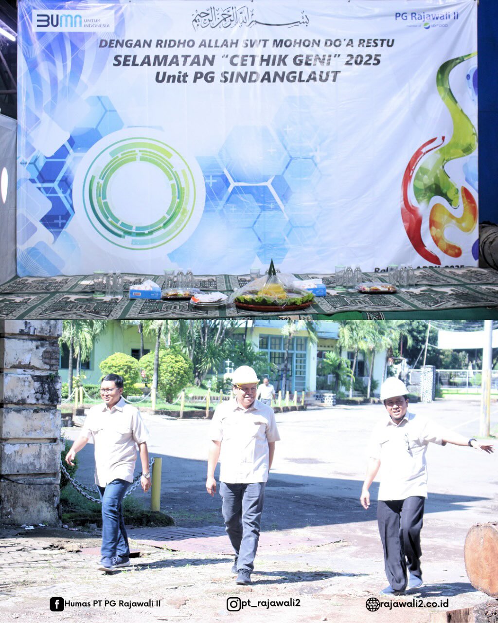 Selamatan "Cethik Geni" 2025 Unit PG Sindanglaut