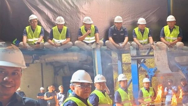 PG HGU Jatitujuh Subang Gelar Tradisi Slow Firing, Tandai Awal Musim Giling 2025